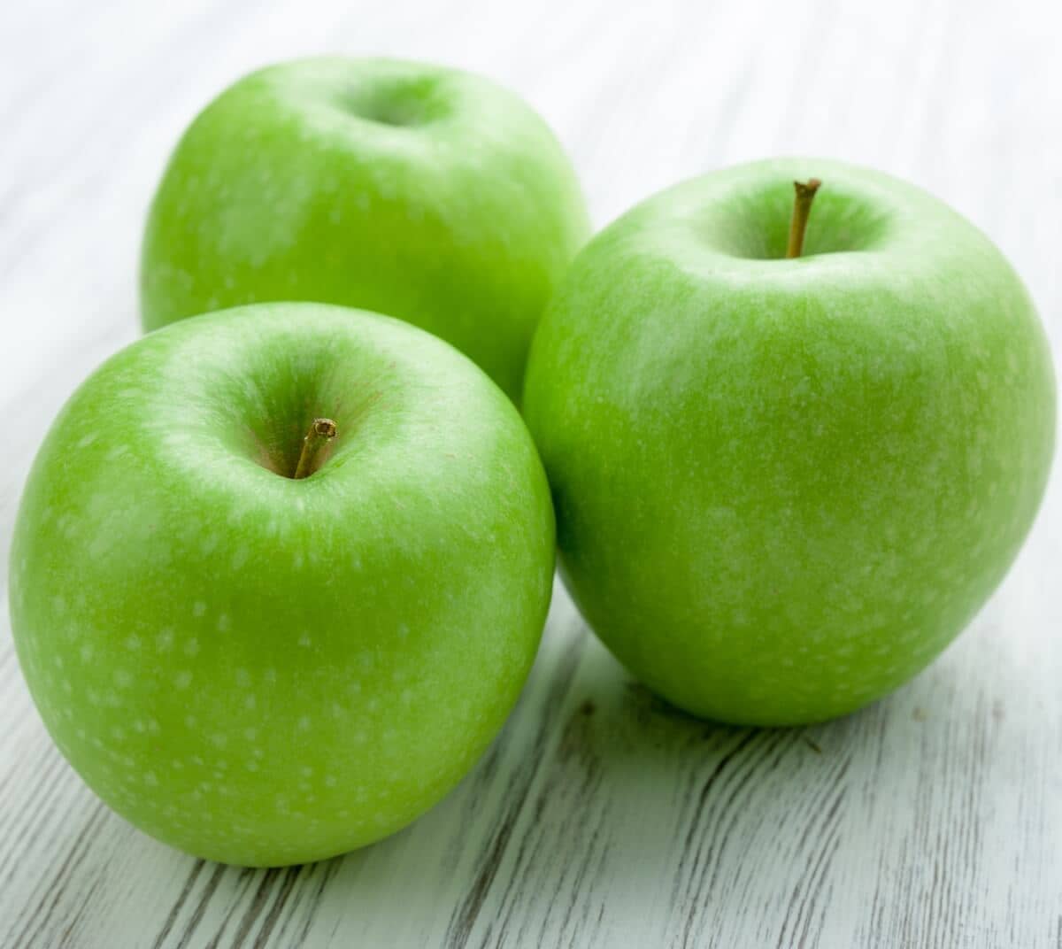 Apple Granny Smith Ripe Fruit Harvested Apple Granny Smith Ripe Fruit Harvested